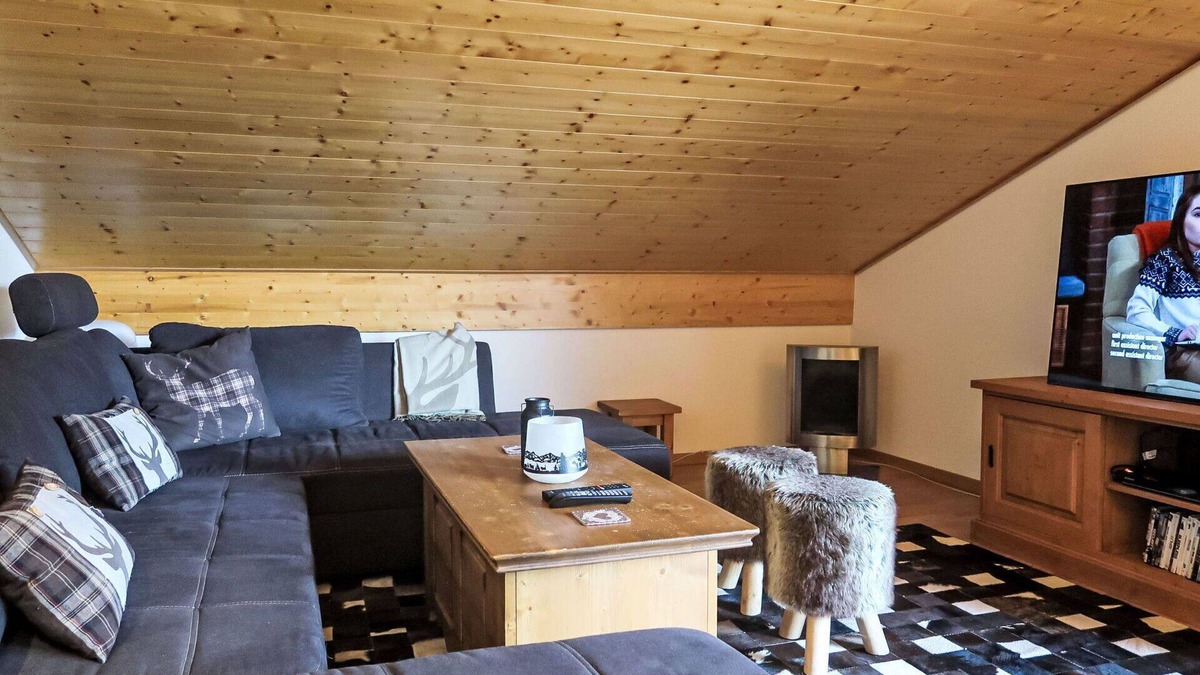 Ormont-Dessus Apartment | Nice apartment for 6 people with WIFI, TV, balcony and panoramic view