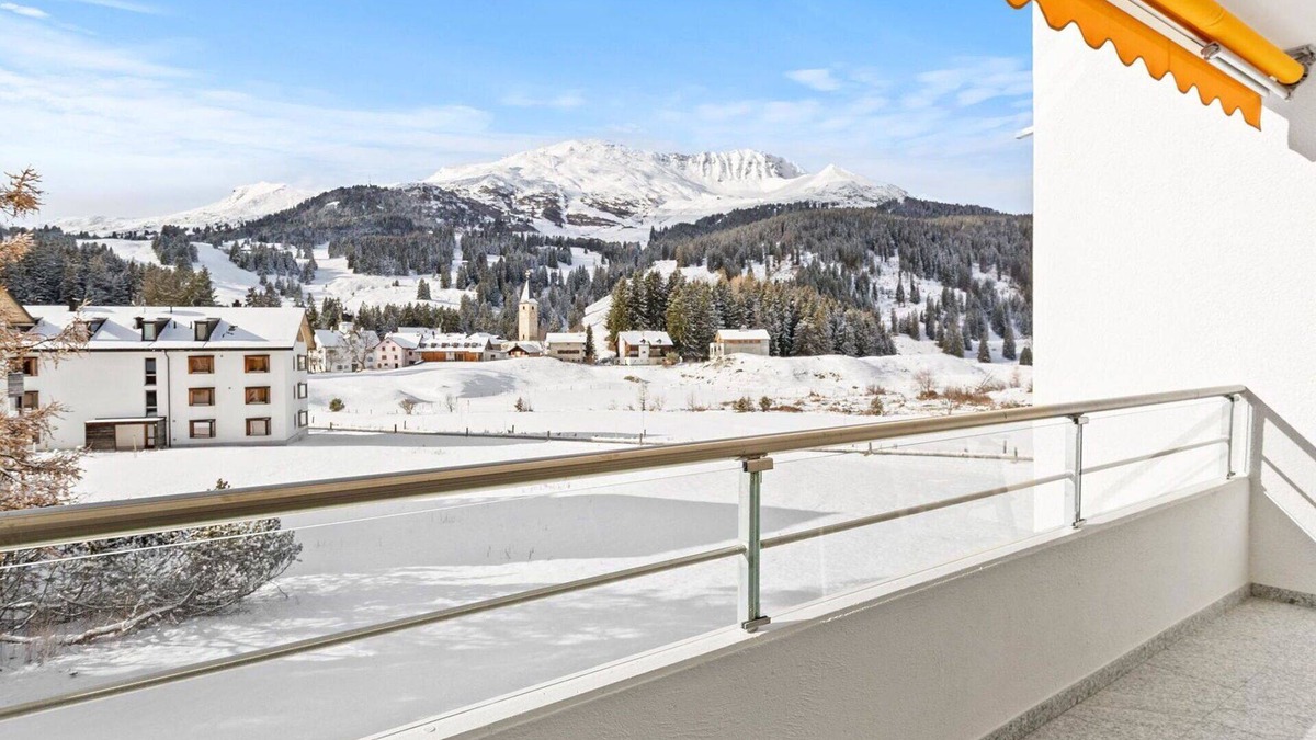 Parpan Apartment | Nice apartment for 3 people with WIFI, TV and balcony