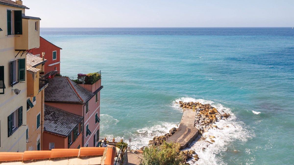 Sori Apartment | Nice apartment for 6 people with WIFI, A/C, TV, balcony and panoramic view, close to Portofino