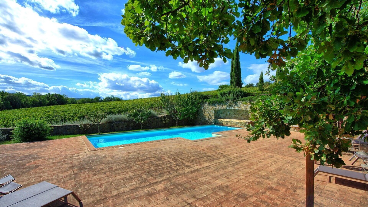 Montalcino Apartment | Nice apartment for 7 people with pool, A/C, TV, pets allowed and panoramic view