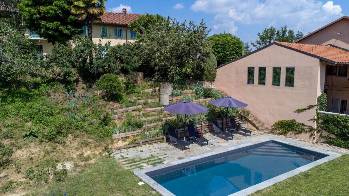 Cortazzone House | Nice apartment in villa for 3 people with pool, terrace and pets allowed