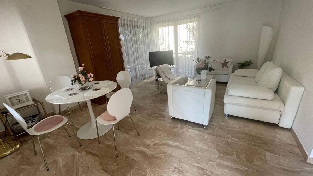 Harthausen Apartment | Nice apartment with terrace and garden near Legoland