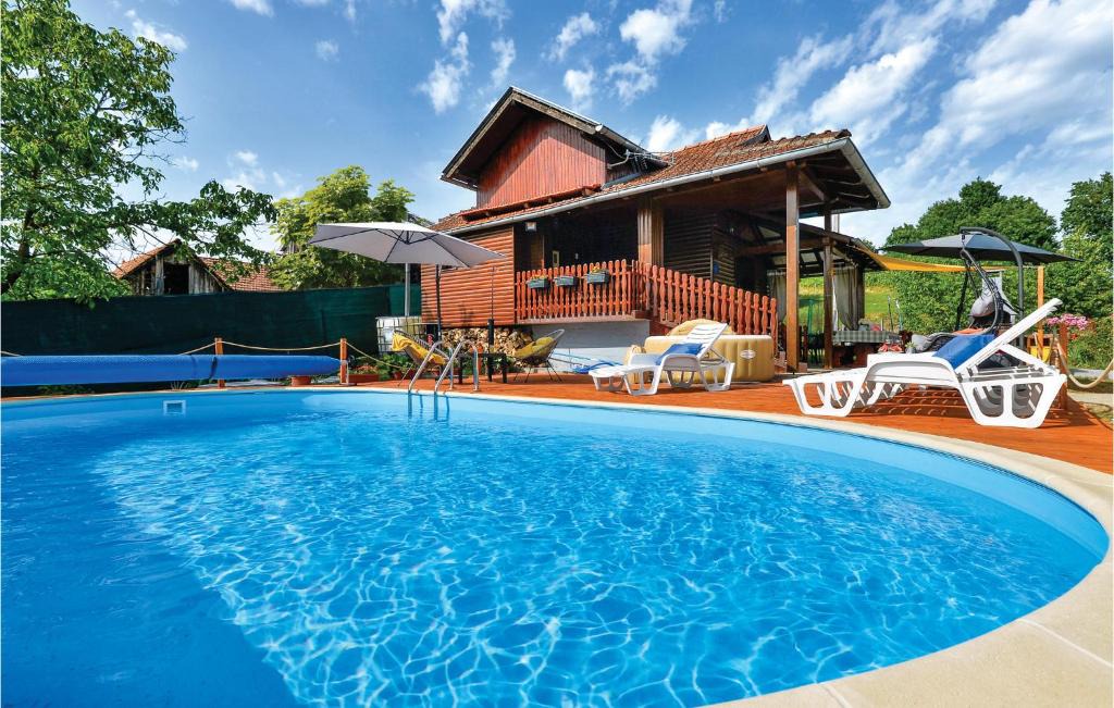 Trstenik Puscanski House | Nice home in Marija Gorica with 4 Bedrooms, WiFi and Outdoor swimming pool