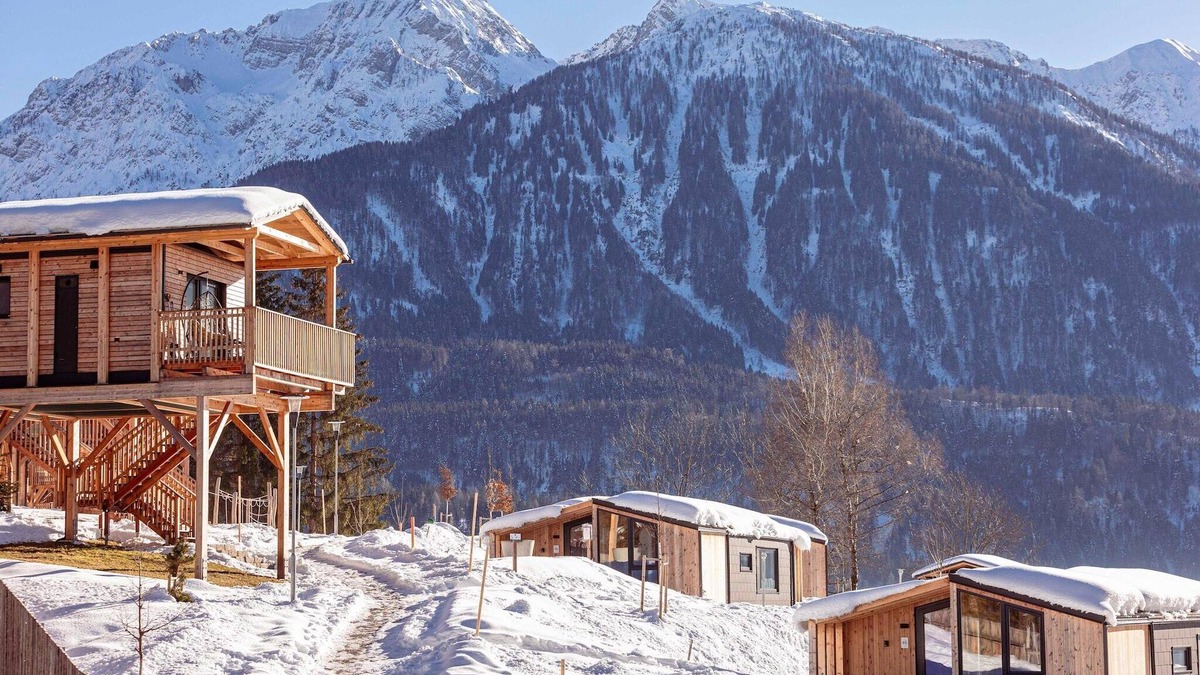 Kotschach-Mauthen House | Nice safari tent with airco