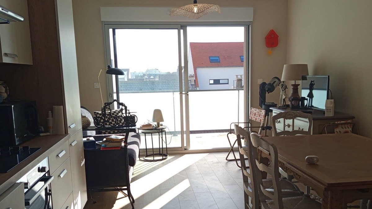Merlimont-Plage Apartment | Nice T3 with balcony - 5 mn from the beach