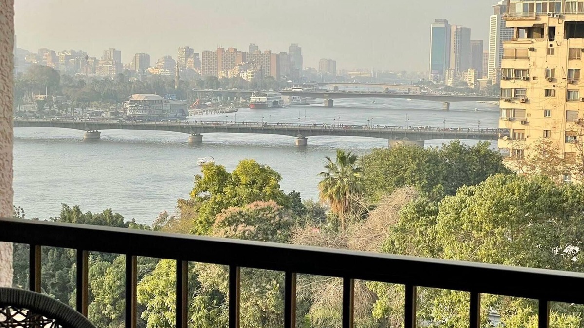 Downtown Cairo Apartment | Nile Penthouse in Garden City