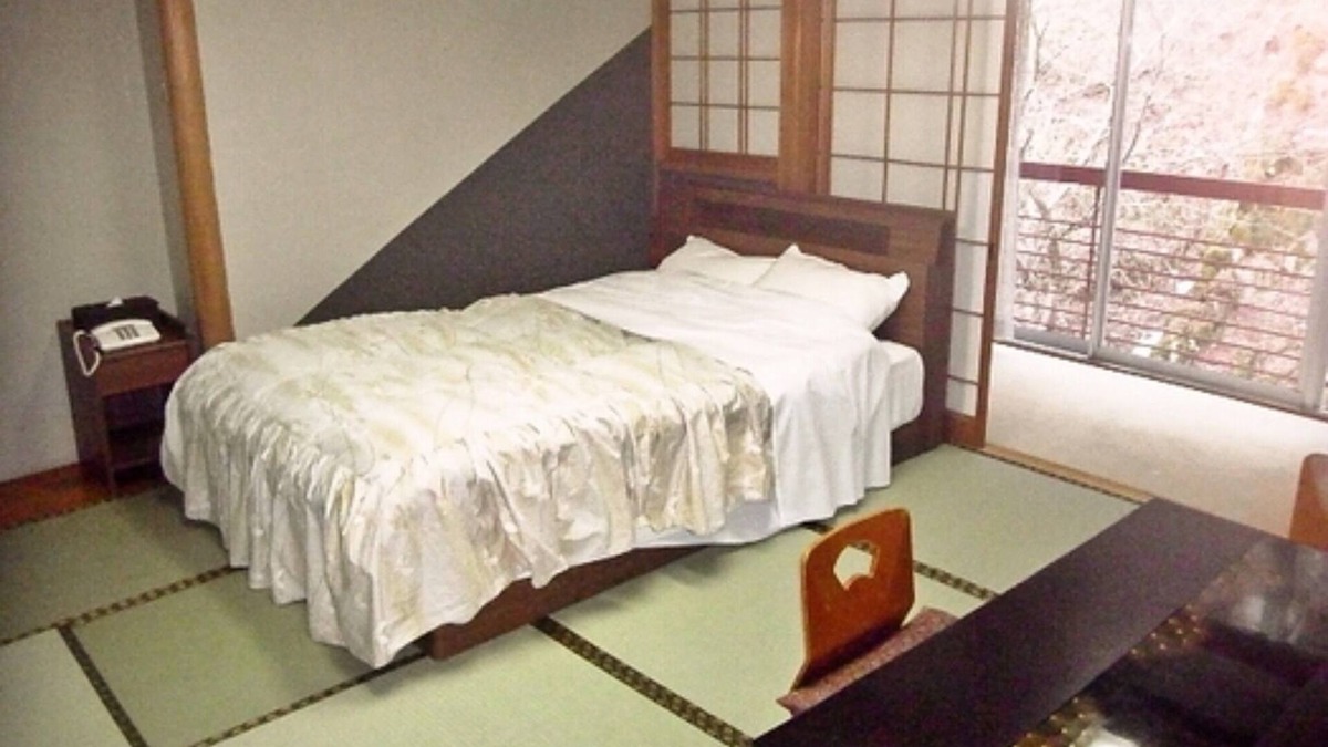 Yumura Onsen Hotel | Nonsmoking 10 tatami mat double bed Room with/Mikatagun Hyōgo