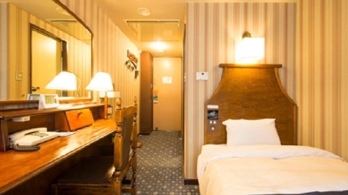 Matsumoto Hotel | Nonsmoking Single Bed width 97cm112cm/Matsumoto Nagano
