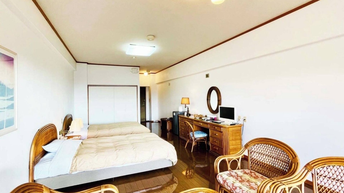 Geisei-mura Hotel | Nonsmoking Standard twin room in the main build/Konan Kōchi