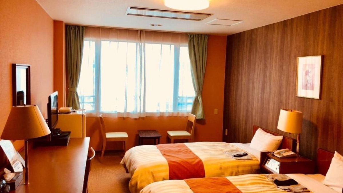 Fuji Hotel | Nonsmoking twin Cross remodeling room without/Fuji Shizuoka