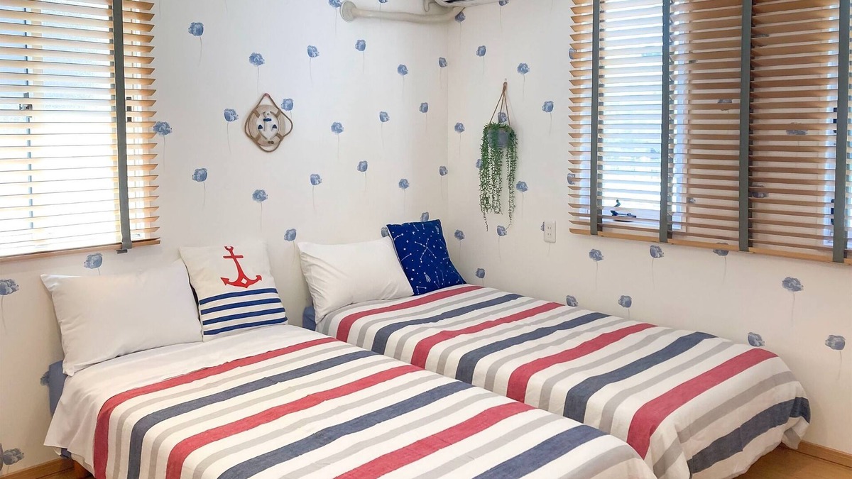 Yonabaru Apartment | Nonsmoking Twin yacht room 202/Shimajiri-gun Okinawa