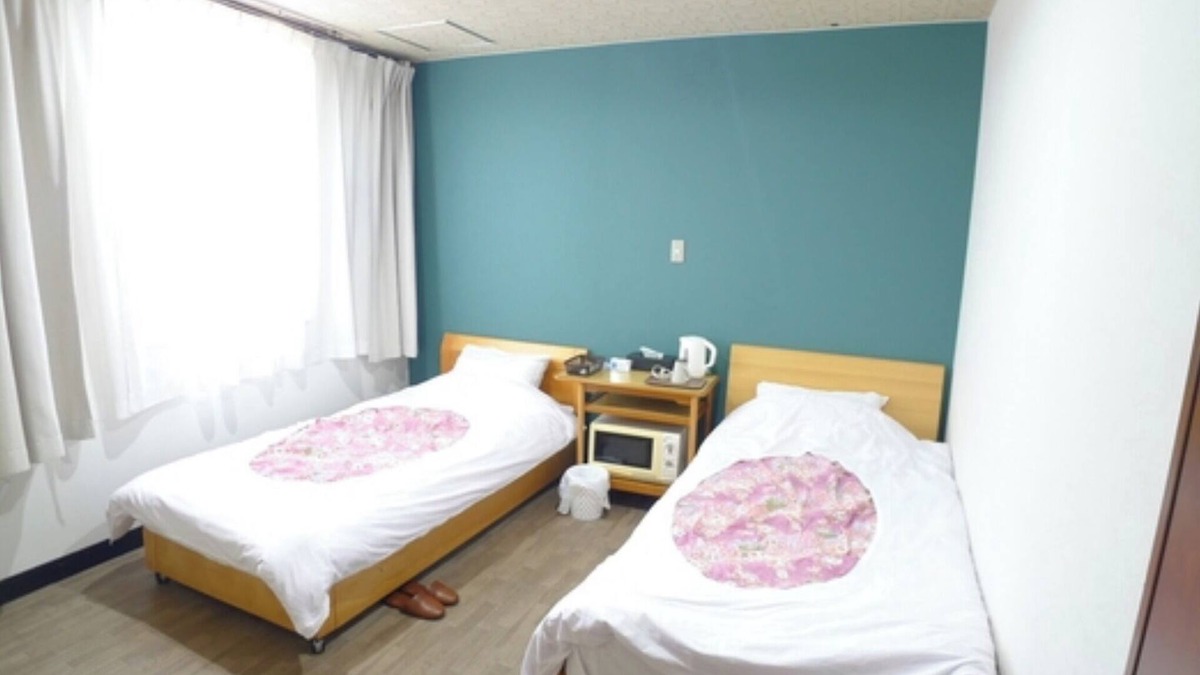 Itako Hotel | Nonsmoking Westernstyle twin room with private/Itako Ibaraki