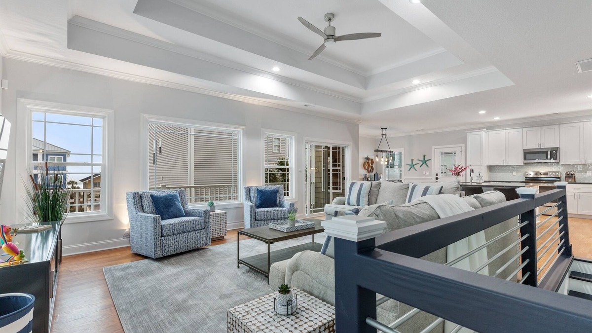 Cherry Grove Beach House | North Myrtle Beach 5BR | Ocean Views | Walk to Sand & Shops