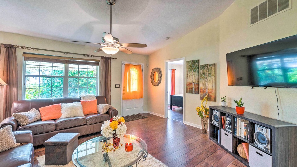 Warm Mineral Springs House | North Port Garden Home: Florida Room, Lanai!