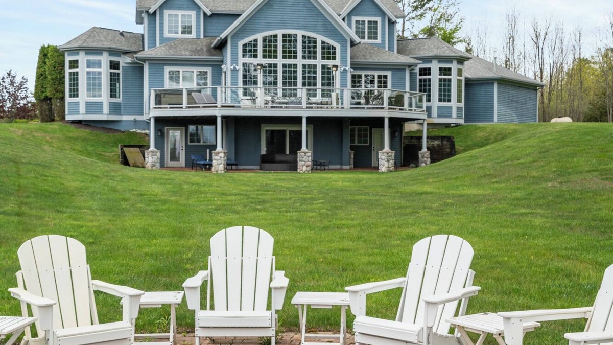 East Jordan House | Northern Michigan Paradise: 6BR Lake CharlevoixView Estate