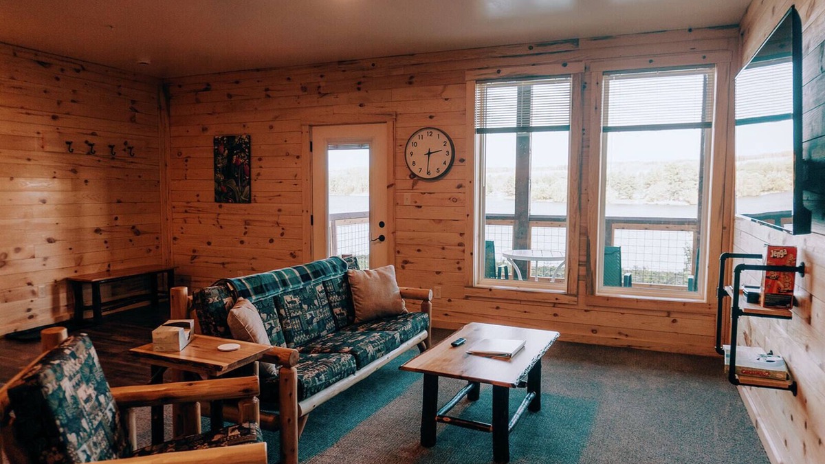 Houghton Cabin | Northwoods Riverbank Sauna Cabin 14A