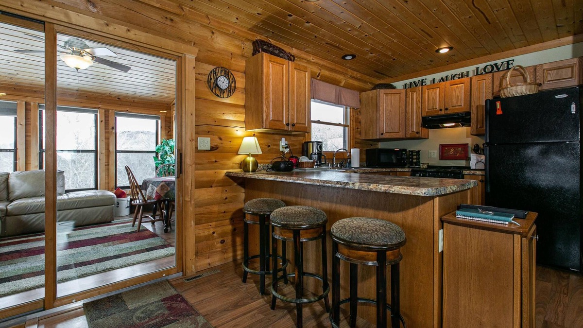 Dubuque Cabin | Not Just a Place, But an Experience! The Aster at Lorelei Cabins
