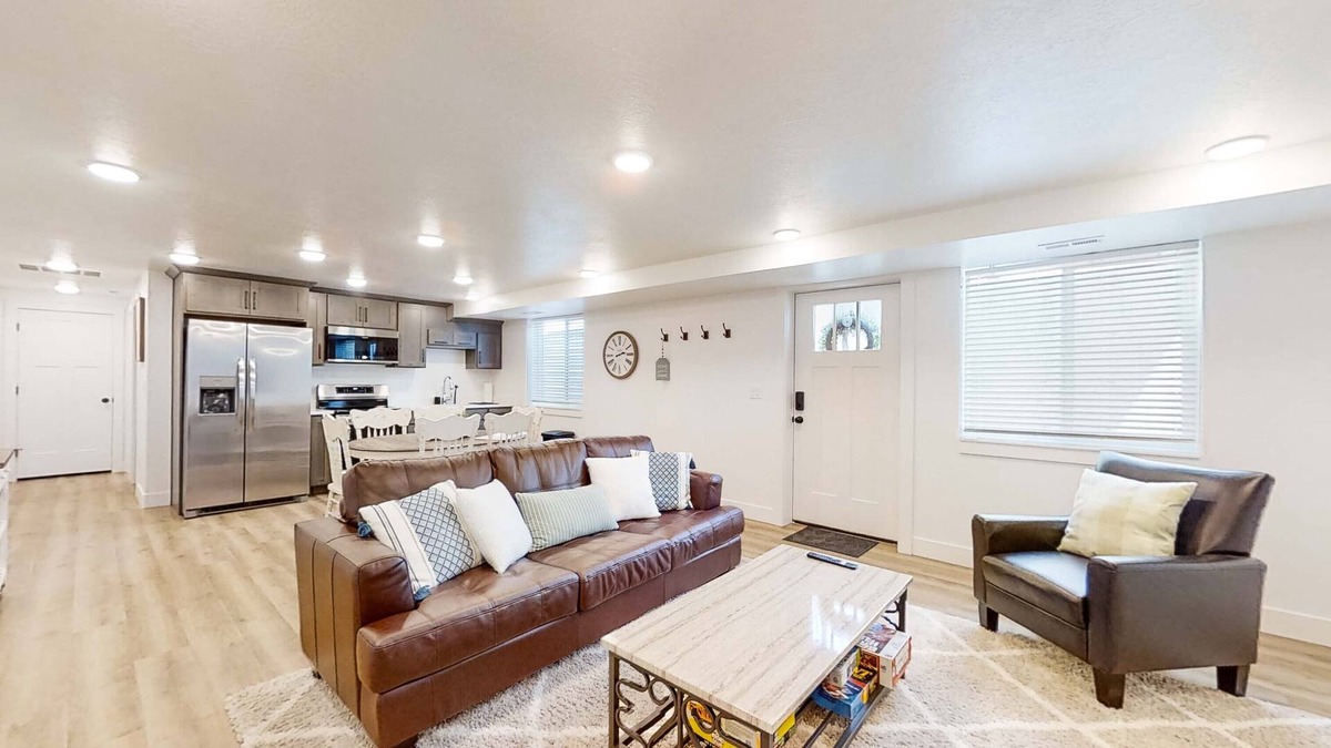 Hyrum Apartment | Notable Apartment - Mountain Views, Kitchen, & W/D