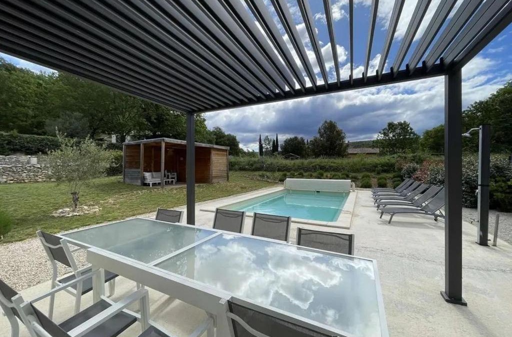 Salavas Villa | Nouveau ! Villa des vignes Piscine & Clim
