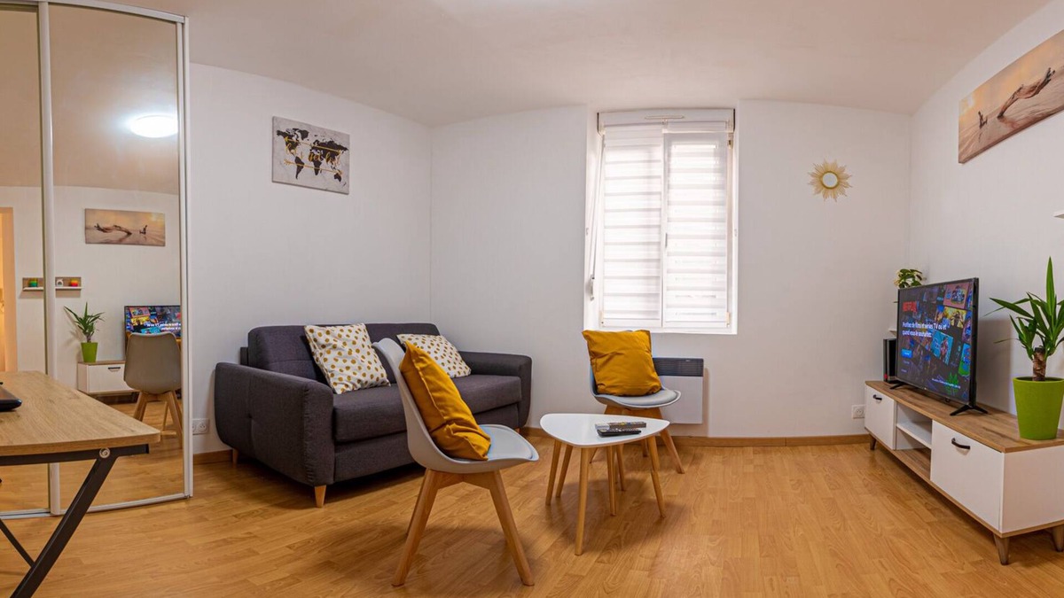 Reims Apartment | * Nuances de Gry * Charming T2 City Center/Station
