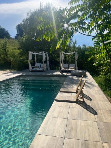 Euzet-les-Bains Bed & Breakfast | Nuitées Bohèmes Hôtel & Spa