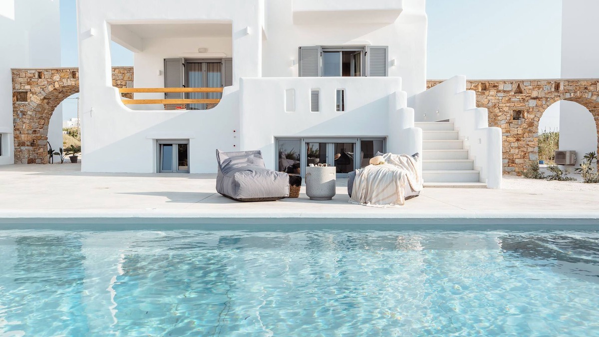 Agia Anna Villa | Nymphée - Harmonia 4 Bedroom Villa with Private Pool, Naxos