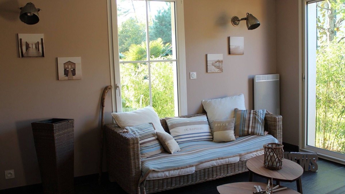 Lanton House | Ô'5 House 150m Arcachon Bay/beach - Shops 50m - Everything on foot or by bike