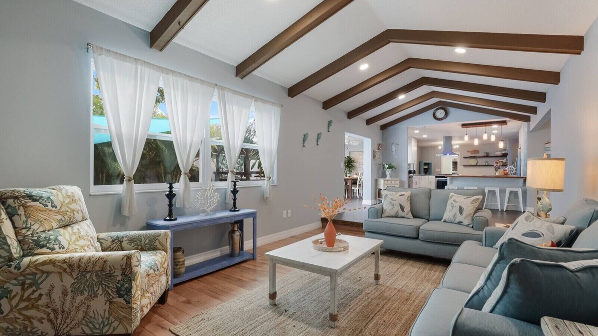 Harbor Hills House | Oasis backyard Pool with hot tub close to the beach and IMG