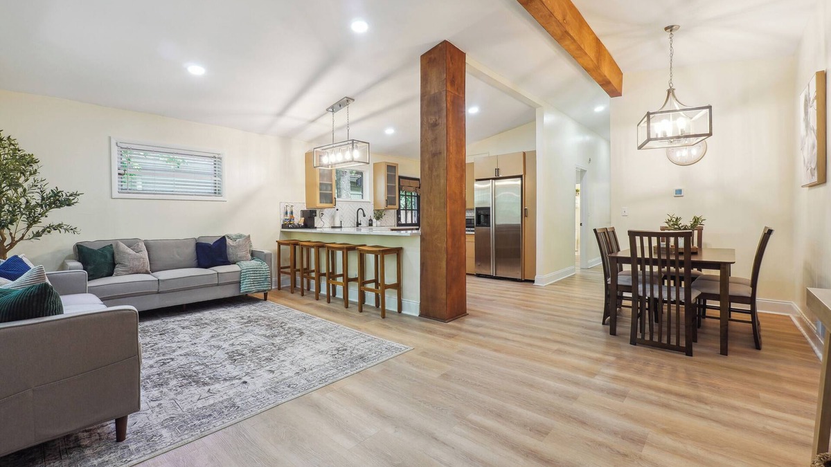 Lindridge-Martin Manor House | Oasis in ATL- 3BR/2BA Lux Serene Bungalow w/Gorgeous Private Backyard and Pool