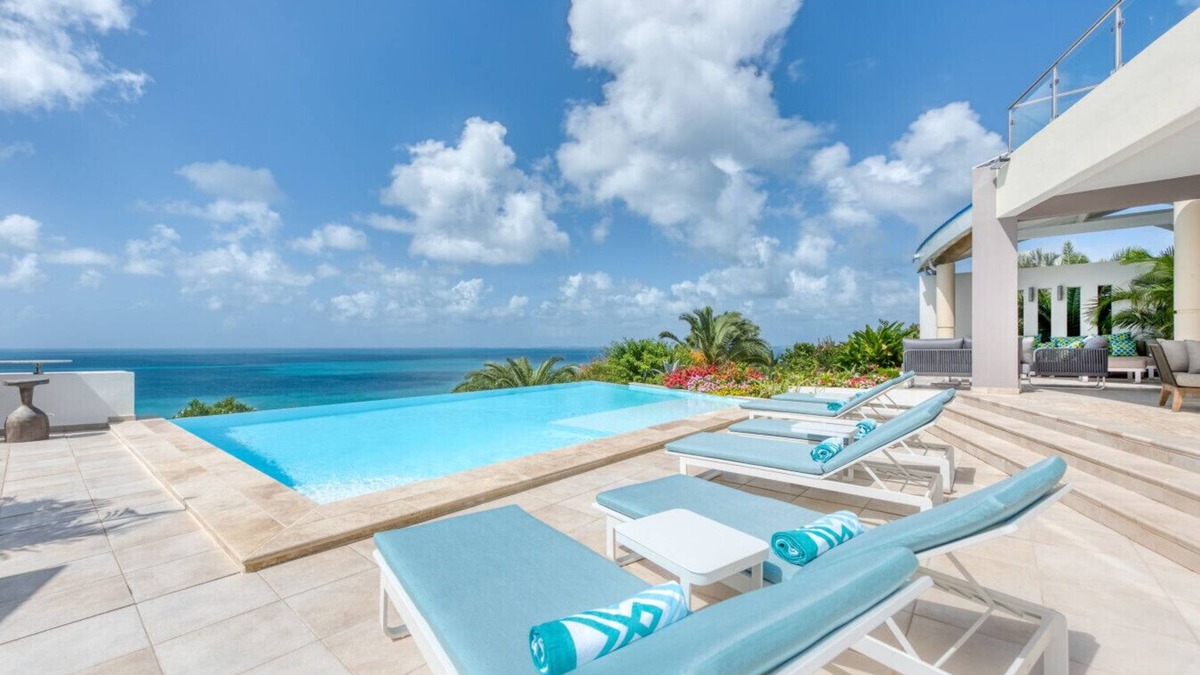 Grand Case Villa | Ocean 5 - Luxury 6 Bedroom Villa with Stunning Ocean Views