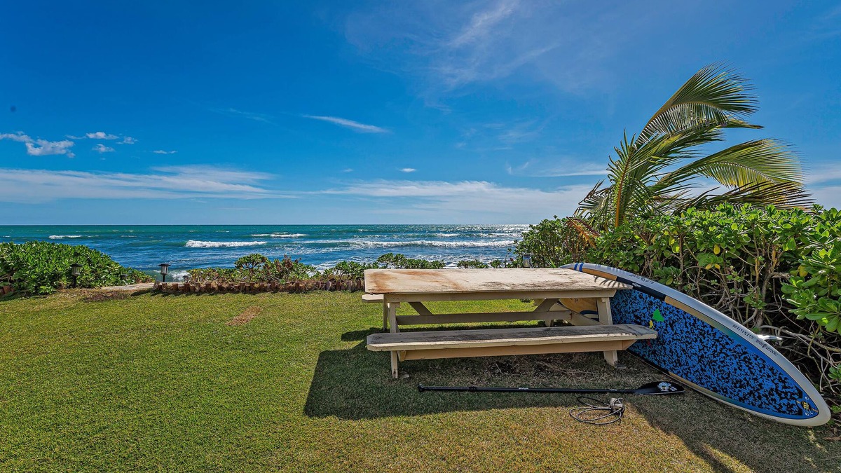 Ewa House | Ocean-Beach Front Family Dream Vacation Ewa Beach Home w/Full Beach Access