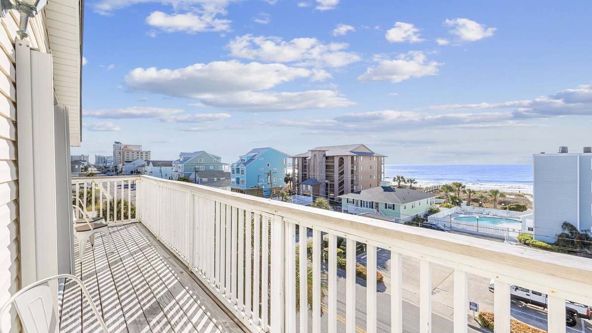 Crescent Beach House | Ocean Breeze Getaway - Game Room- Slps 22- 3 Decks