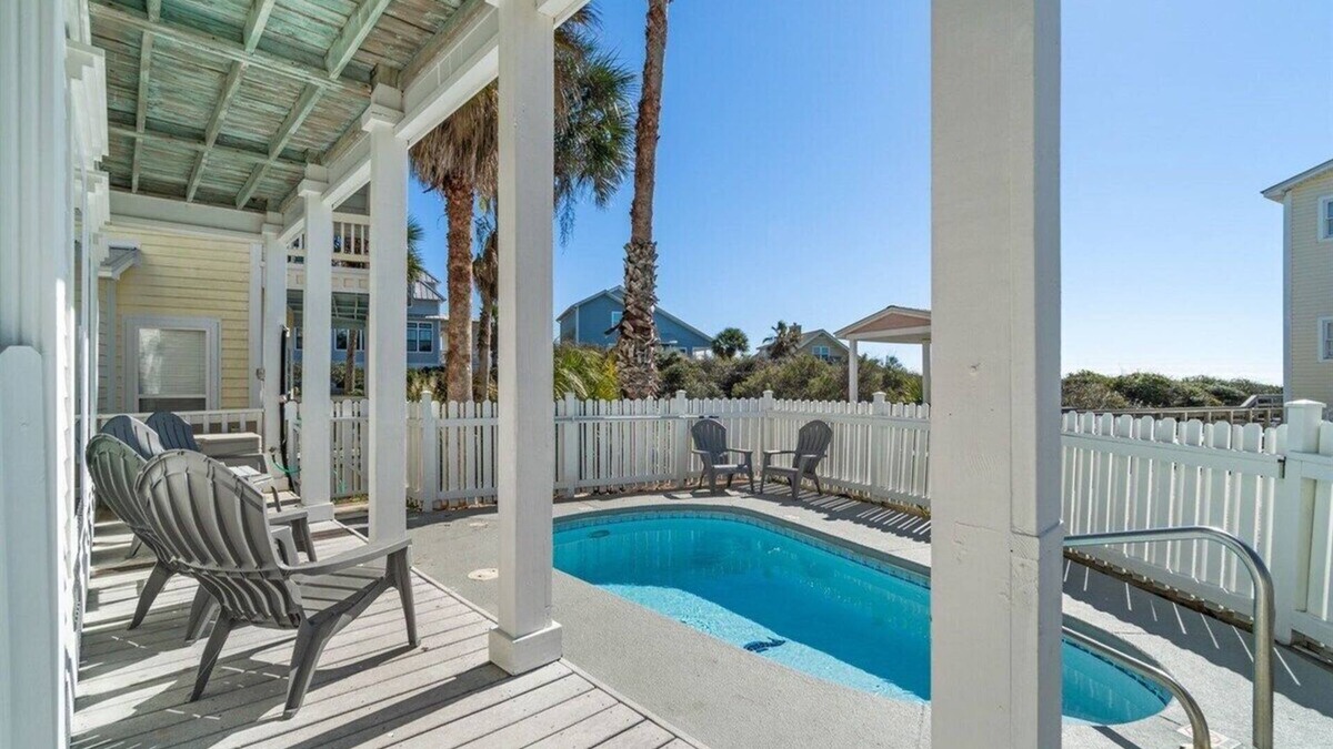 Seashore Village House | Ocean front Private Pool + Private Beach Access