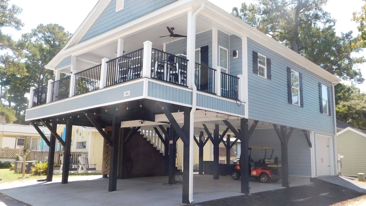 Surfside Beach House | Ocean Lakes Getaway | 5-Min Walk to Beach
