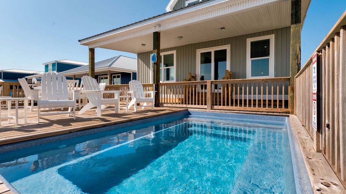 Dauphin Island House | Ocean Pearl- Gulf Front, pool. Nightly Sept. openings