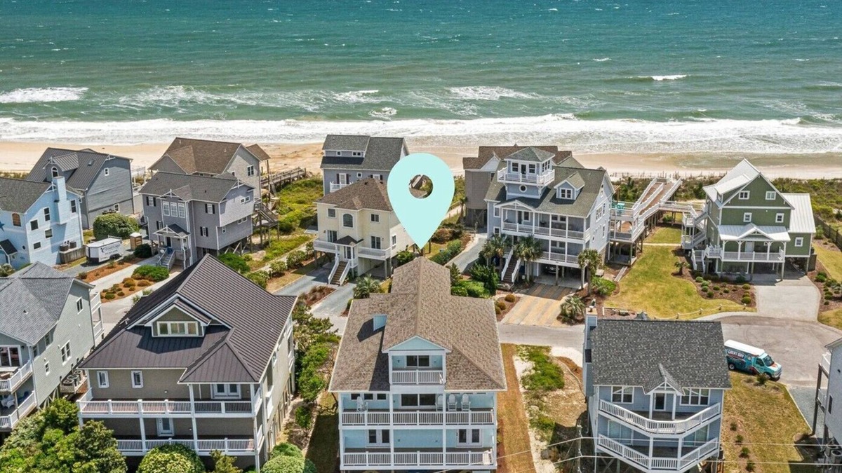 Village of Stump Sound House | "Ocean Sounds" - 2nd Row 7 Bedroom Home - Elevator, Community Pool
