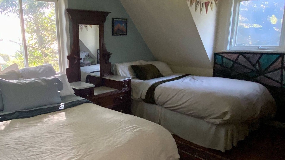 Westhaven-Moonstone Cottage | Ocean View Beach House- lush acre with gardens and a trail to beach!