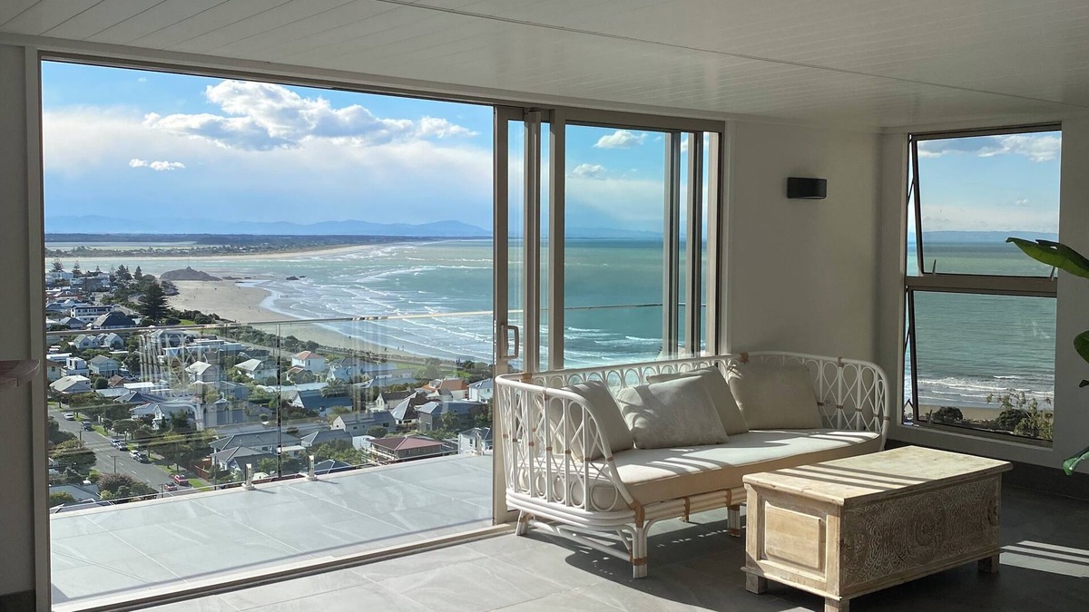 Sumner House | Ocean-view escape: 4 bedrooms, heated pool, sauna, and expansive terraces