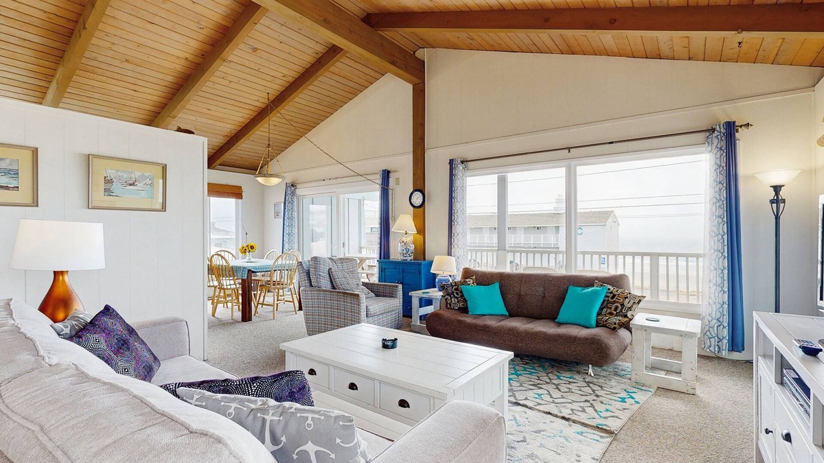 Newport House | Ocean-view home with beach access - walk to Nye Beach, shops, and dining