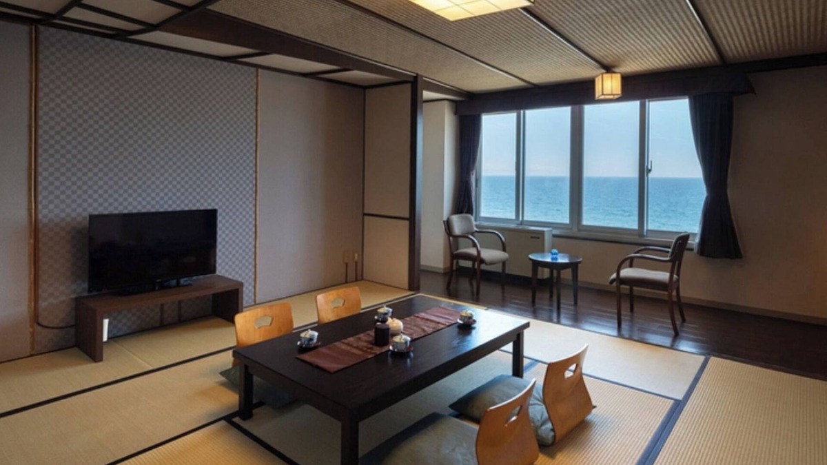 Hakodate Hotel | Ocean view Standard Japanesestyle room Nonsmo/Hakodate Hokkaidō