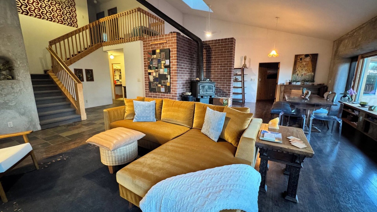 Gualala House | Ocean View Stone Ranch Compound Sleeps 20+