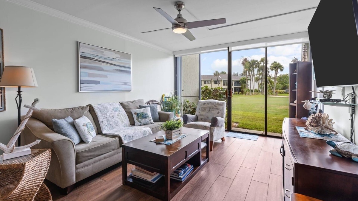 Fort Pierce Condo | Ocean Village, Family Fun by the Sea! 2BR, 1 bath Condo, Pools, Golf, and more.