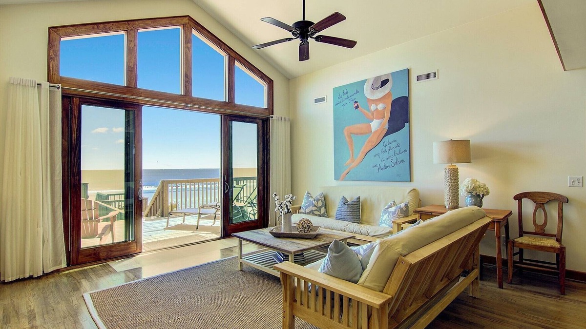 Charleston County House | Oceanfront Beach Cottage with Decks & Private Beach Access