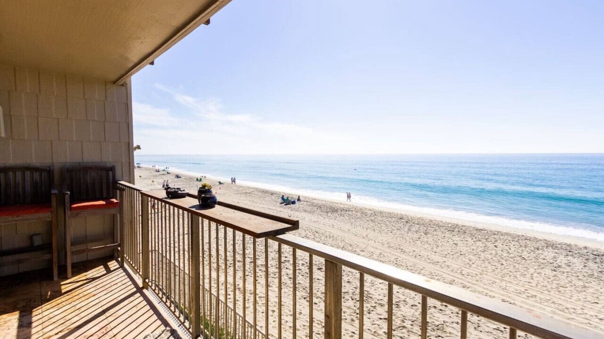 Carlsbad Village Condo | Oceanfront Condo on Sand, Walk to Carlsbad Village