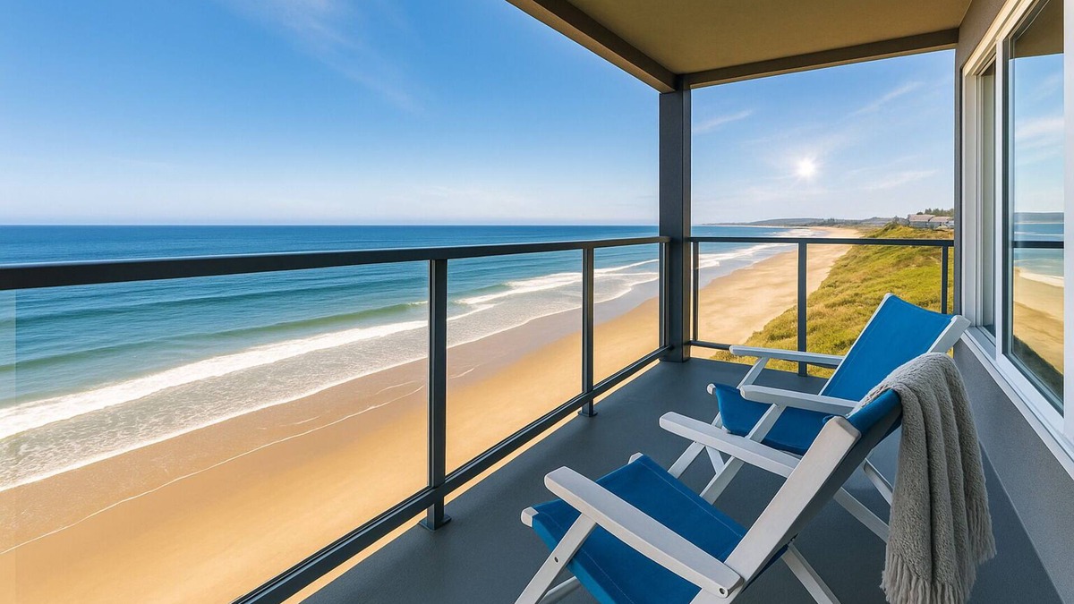 Newport Condo | Oceanfront Condo: Panoramic View, Jacuzzi Tub, Romantic Nye Beach Getaway