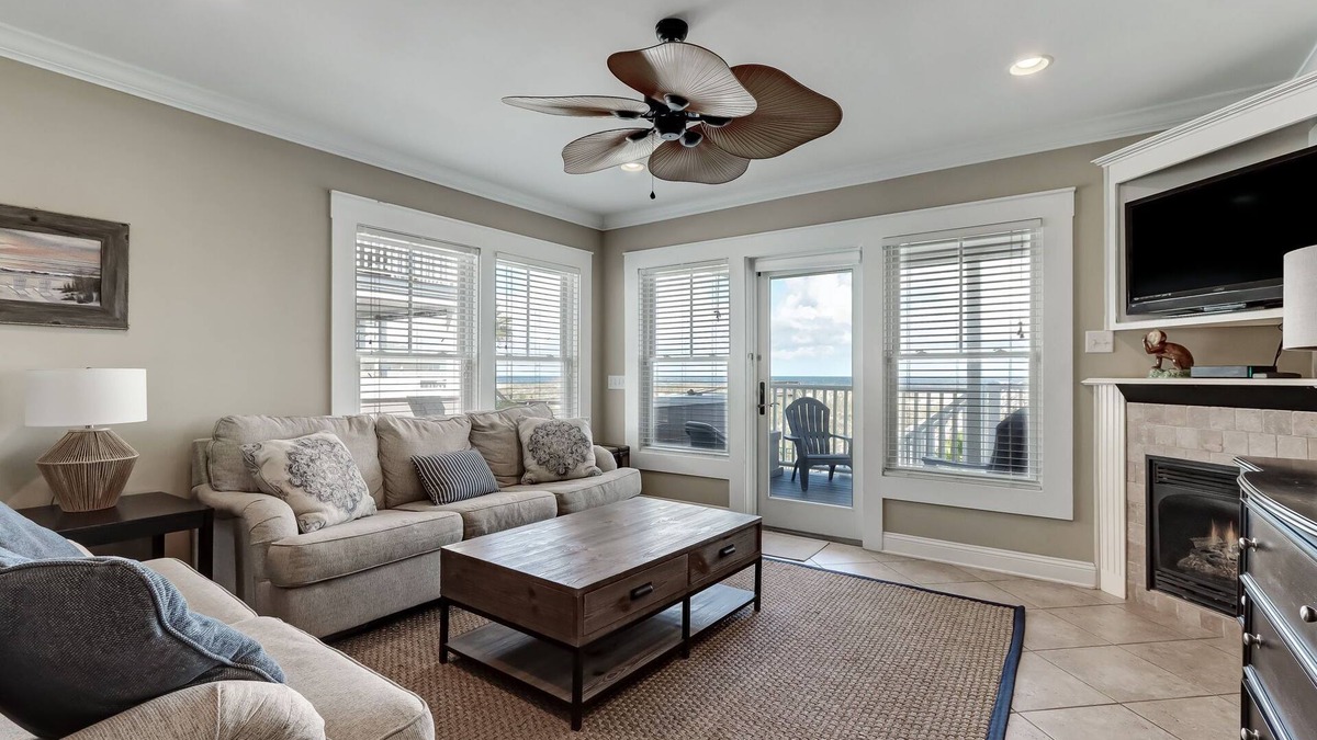 Ocean Cay House | Oceanfront | Double Balconies | Steps to Beach | Garage Access
