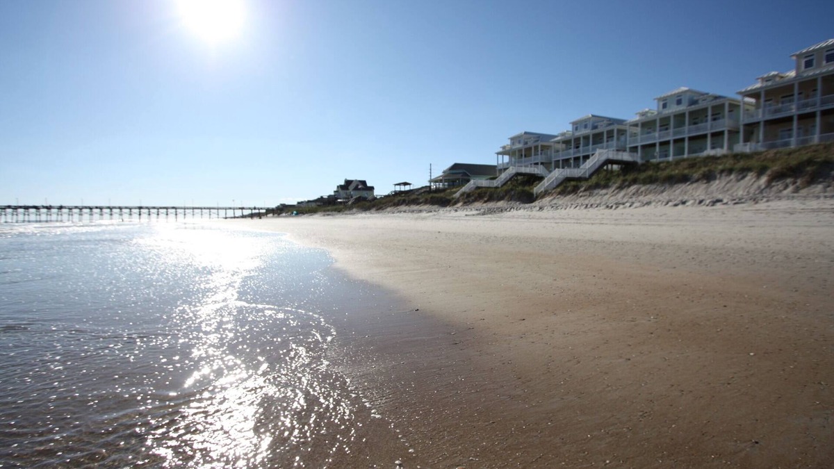 Surf City House | Oceanfront Home,Early Check-In, Pool, Elevator, 50 Steps to the Beach