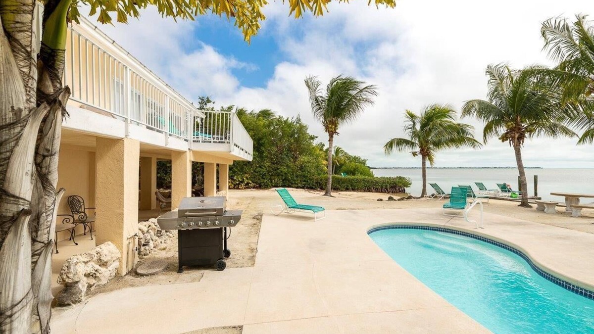 Cudjoe Key House | Oceanfront home-shared swimming pool, dockage-just 20 miles from Key West