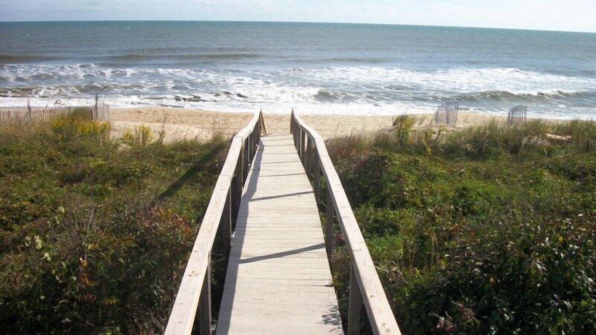 Croatan Beach House | Oceanfront House on the beach at Croatan