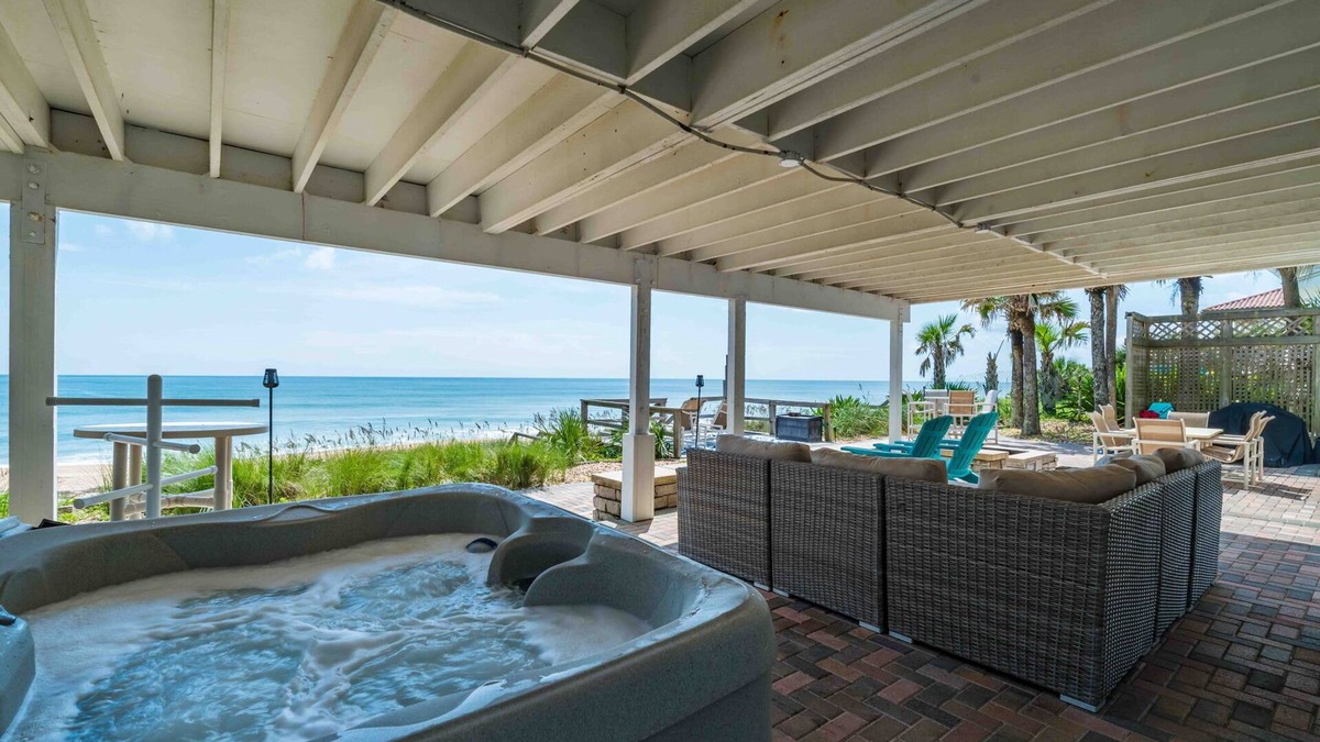 South Ponte Vedra Beach House | Oceanfront Ponte Vedra Beach House: Hot Tub, Putting Green, Fire Pit!